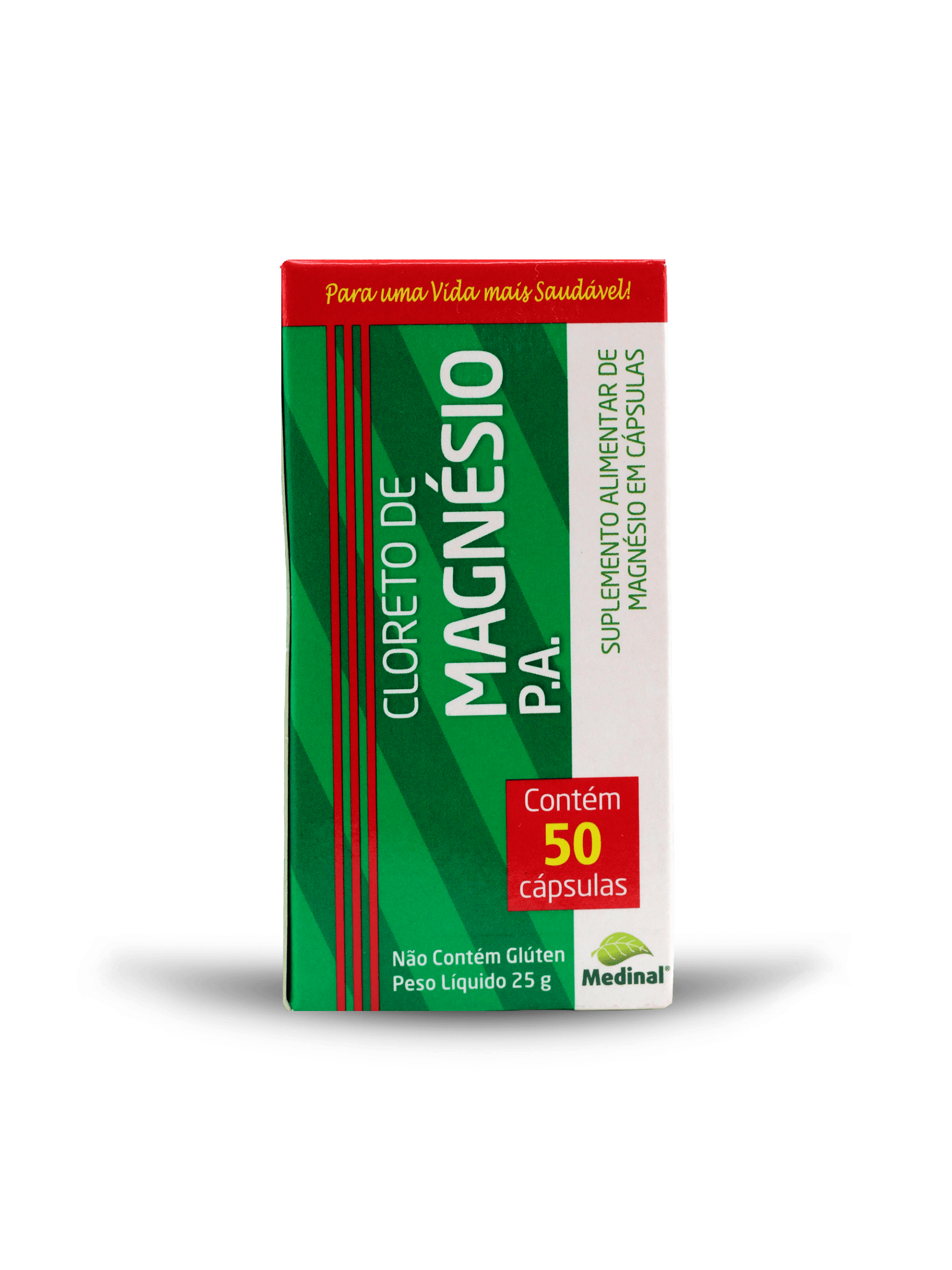 CLORETO DE MAGNÉSIO 50 CÁPSULAS