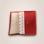 PILBOX FÓRMULA EXATA PORTA-COMPRIMIDOS SEMANAL EM COURO VERMELHO