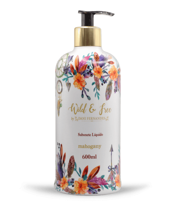 SABONETE LÍQUIDO WILD AND FREE 600ML