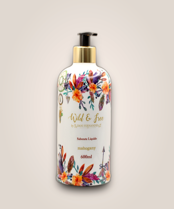 SABONETE LÍQUIDO WILD AND FREE 600ML